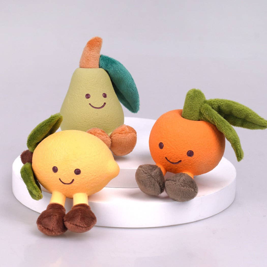 Orange Fruit Chew Toys