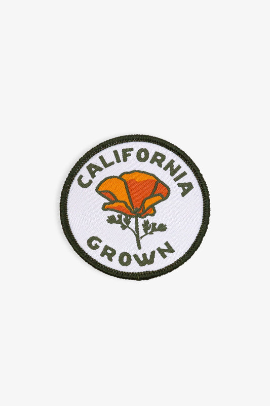 California Grown Sew On Patch