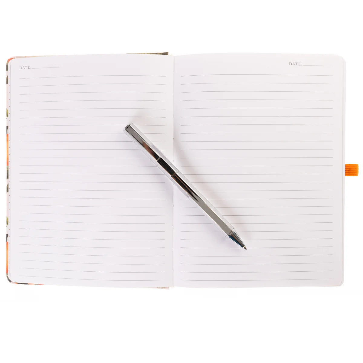 Orange Blossom Journal Notebook with Pen