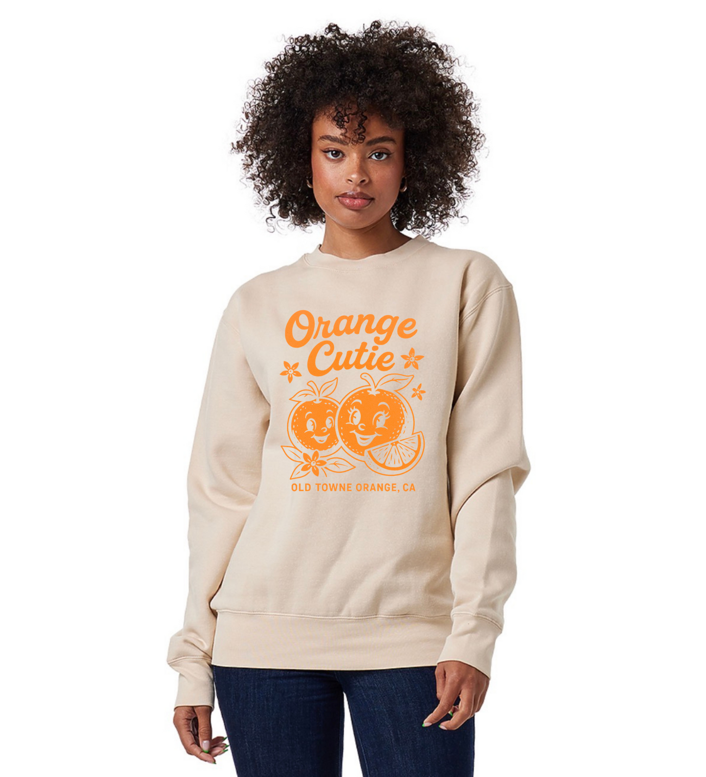 Orange Cutie Shirts and Crewnecks!