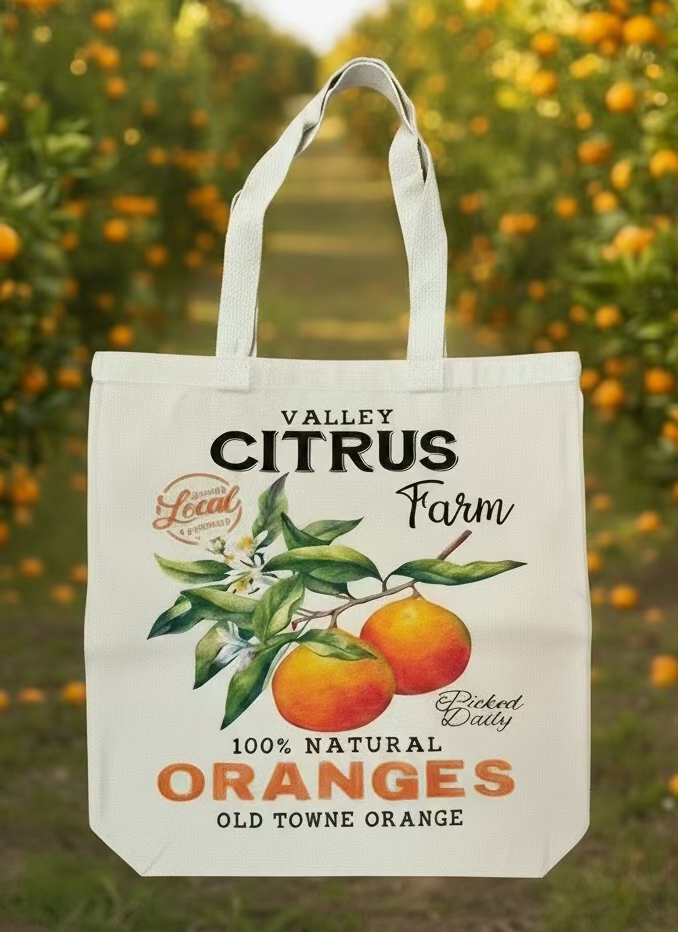 Fresh Squeezed Old Towne Tote