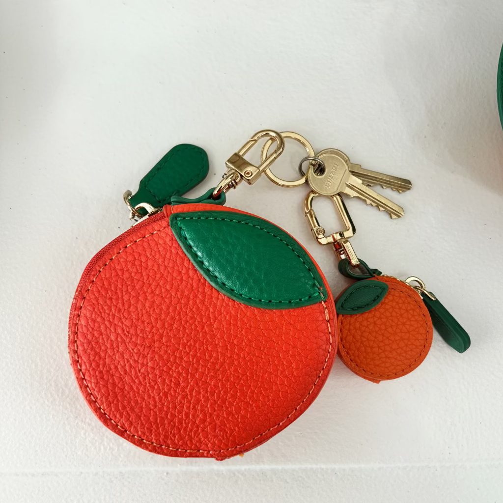 Orange Coin Purse