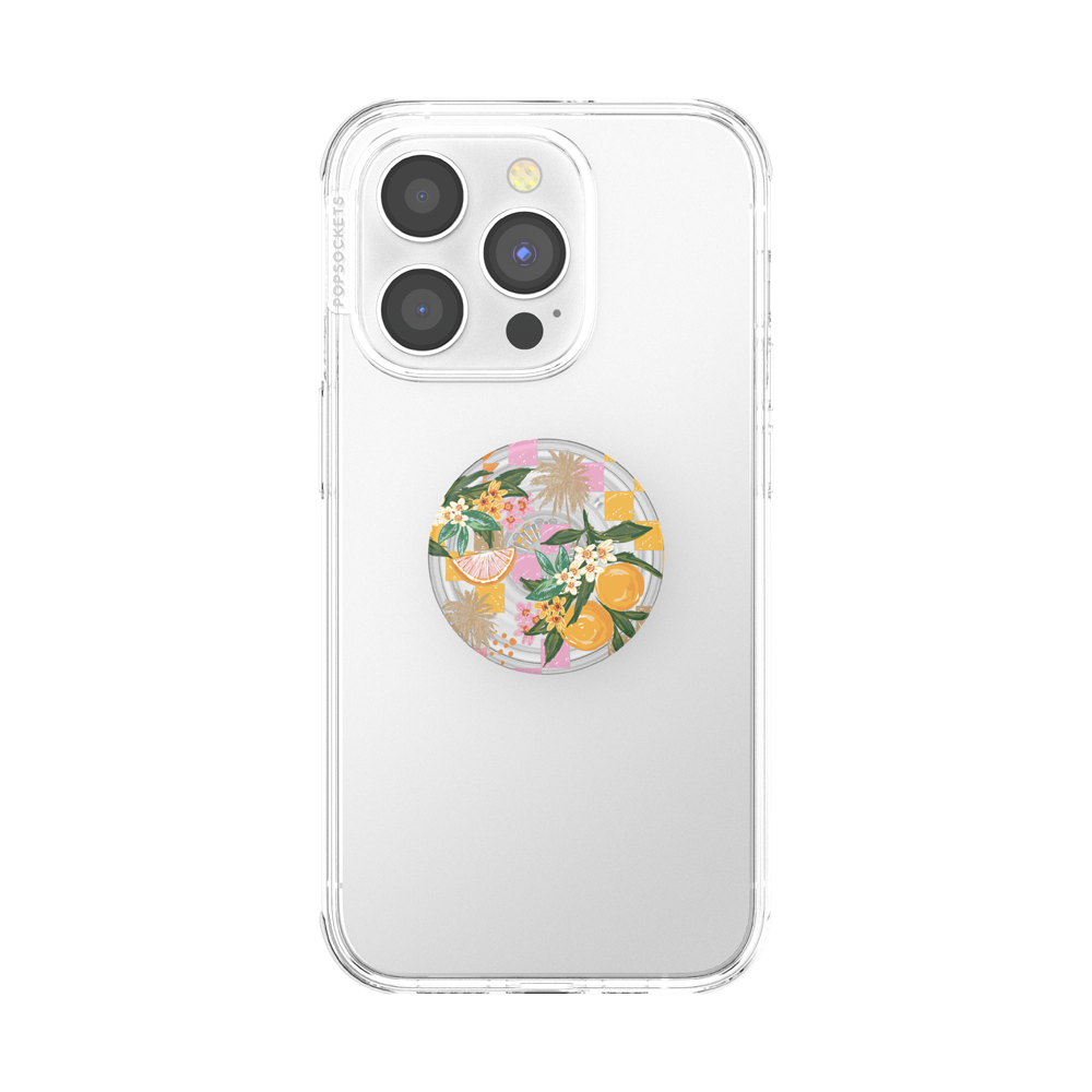 PopSockets Plant - Based Phone Grip - Fruity Oil Cloth