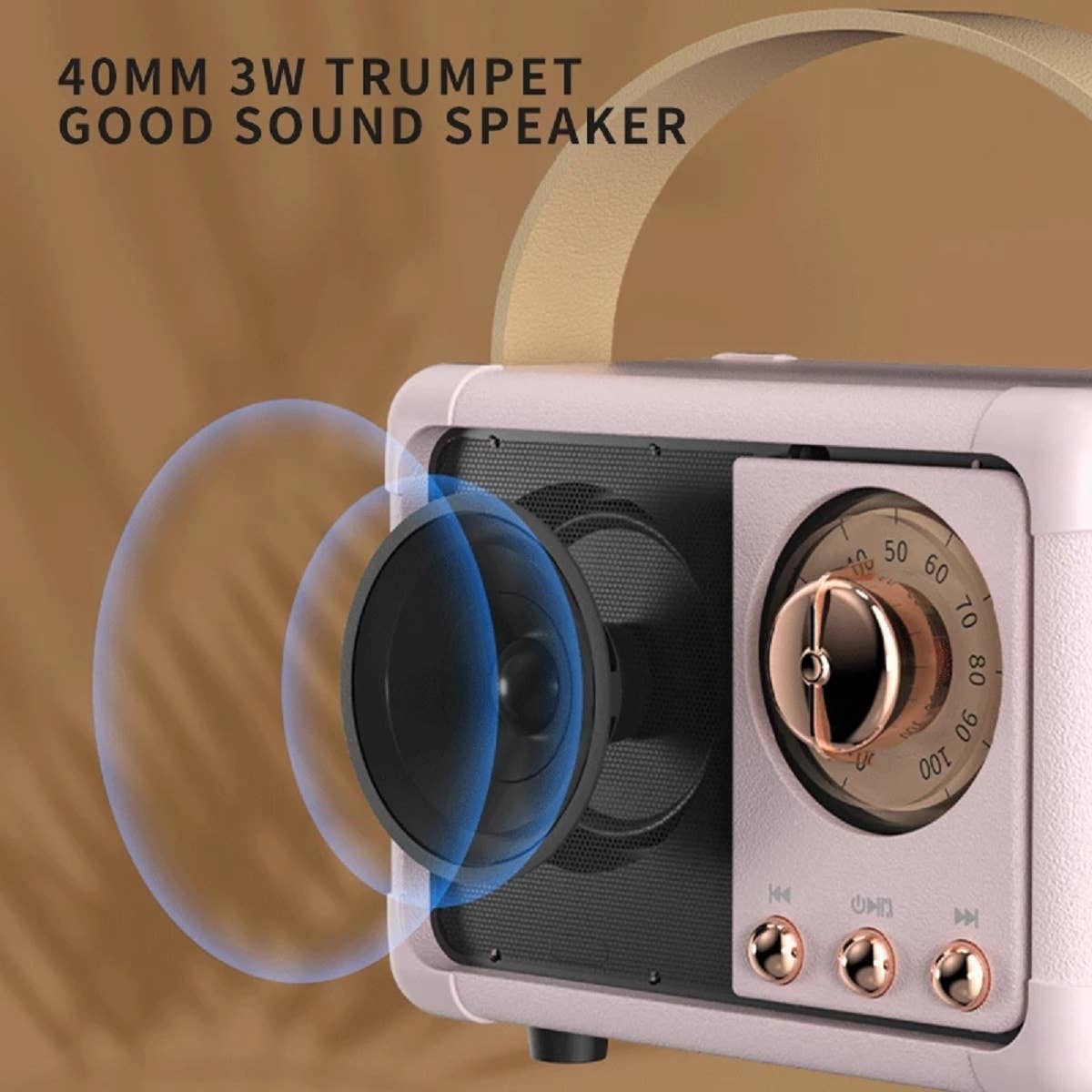 Mini Retro Wireless Bluetooth Speaker