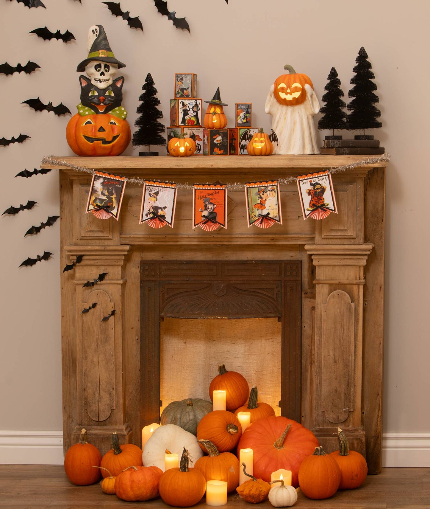 Retro Hallowen Stacking Blocks