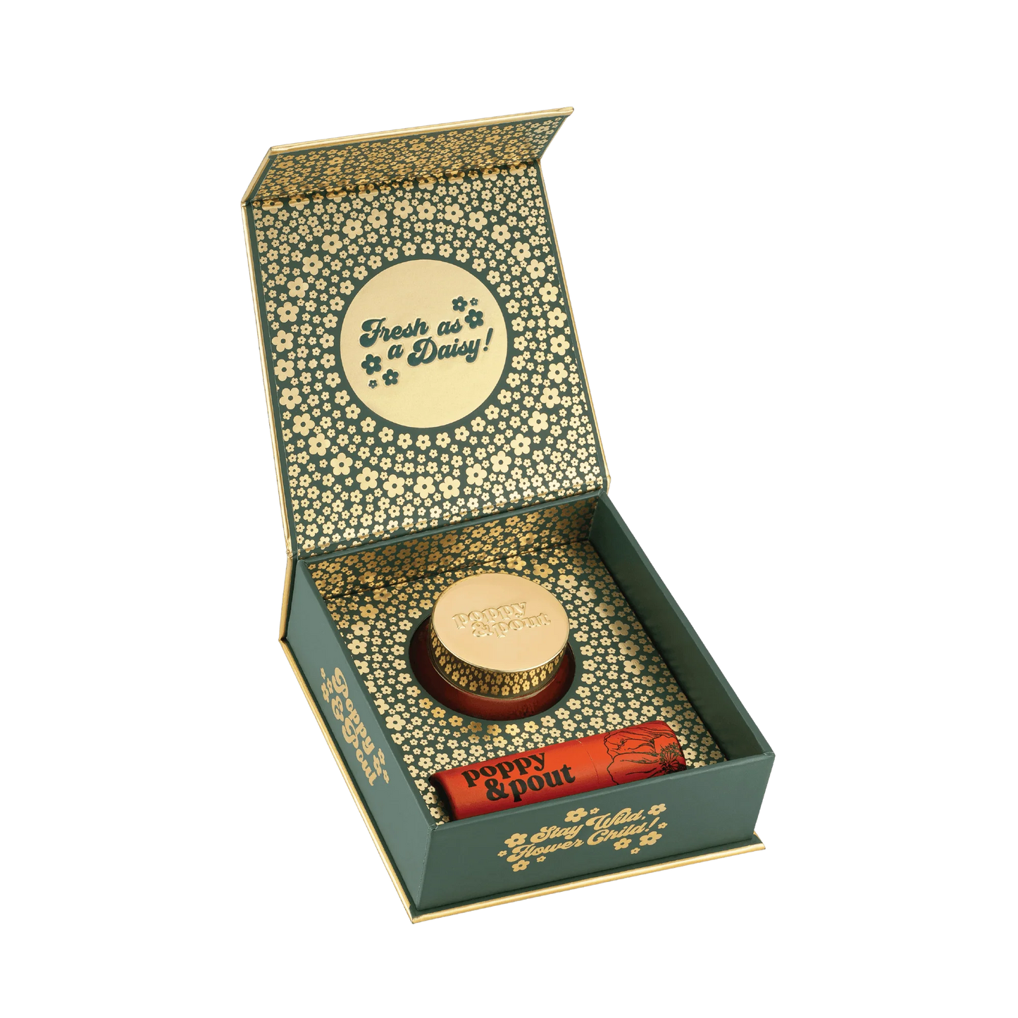 Poppy & Pout Blood Orange Mint Lip Care Duo