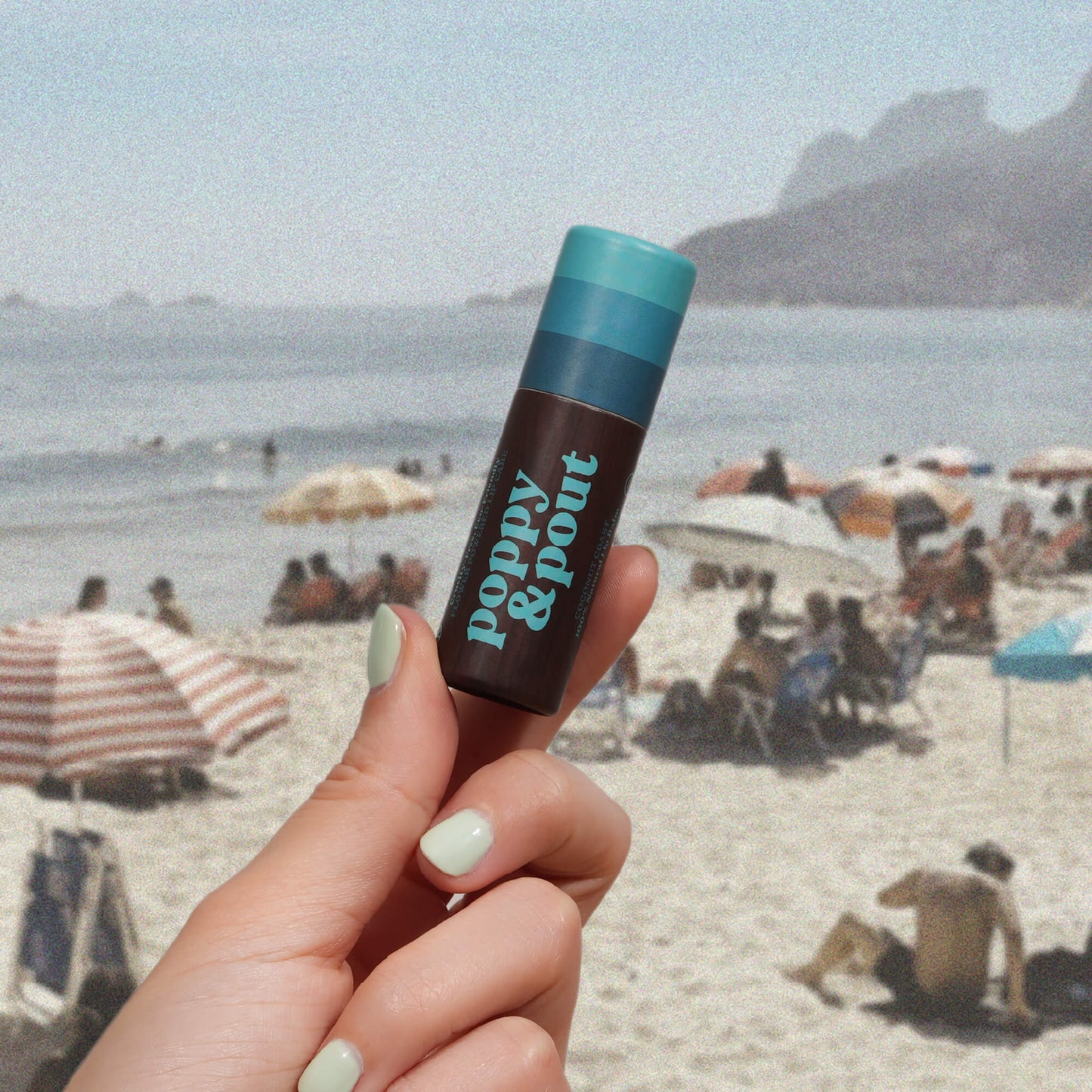 Poppy & Pout Retro Surf Coconut Coast Lip Balm