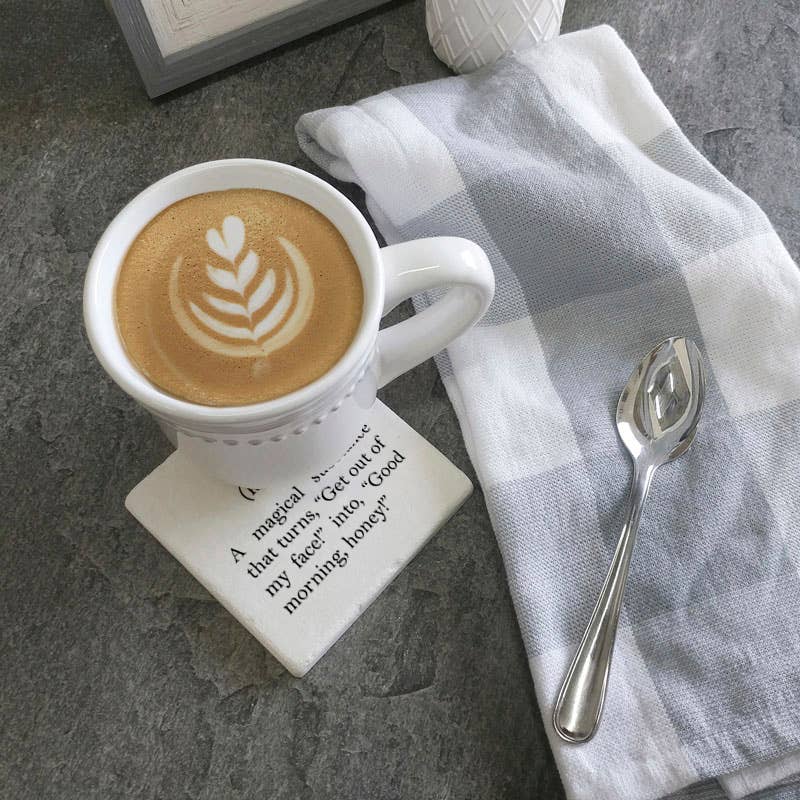 Coffee definition coaster