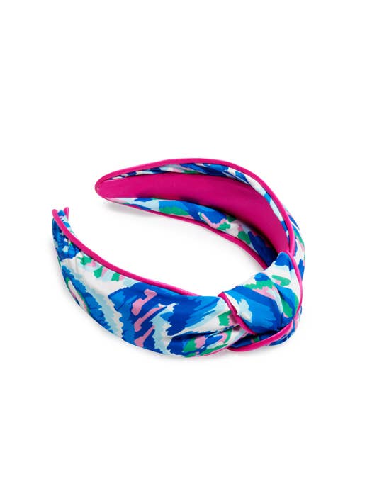 WATERCOLOR KNOTTED HEADBAND