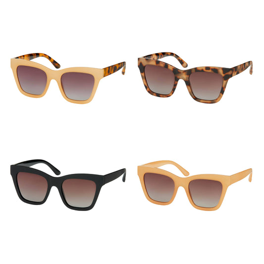 1360-NEW- Rose - Cat Eye Sunglasses