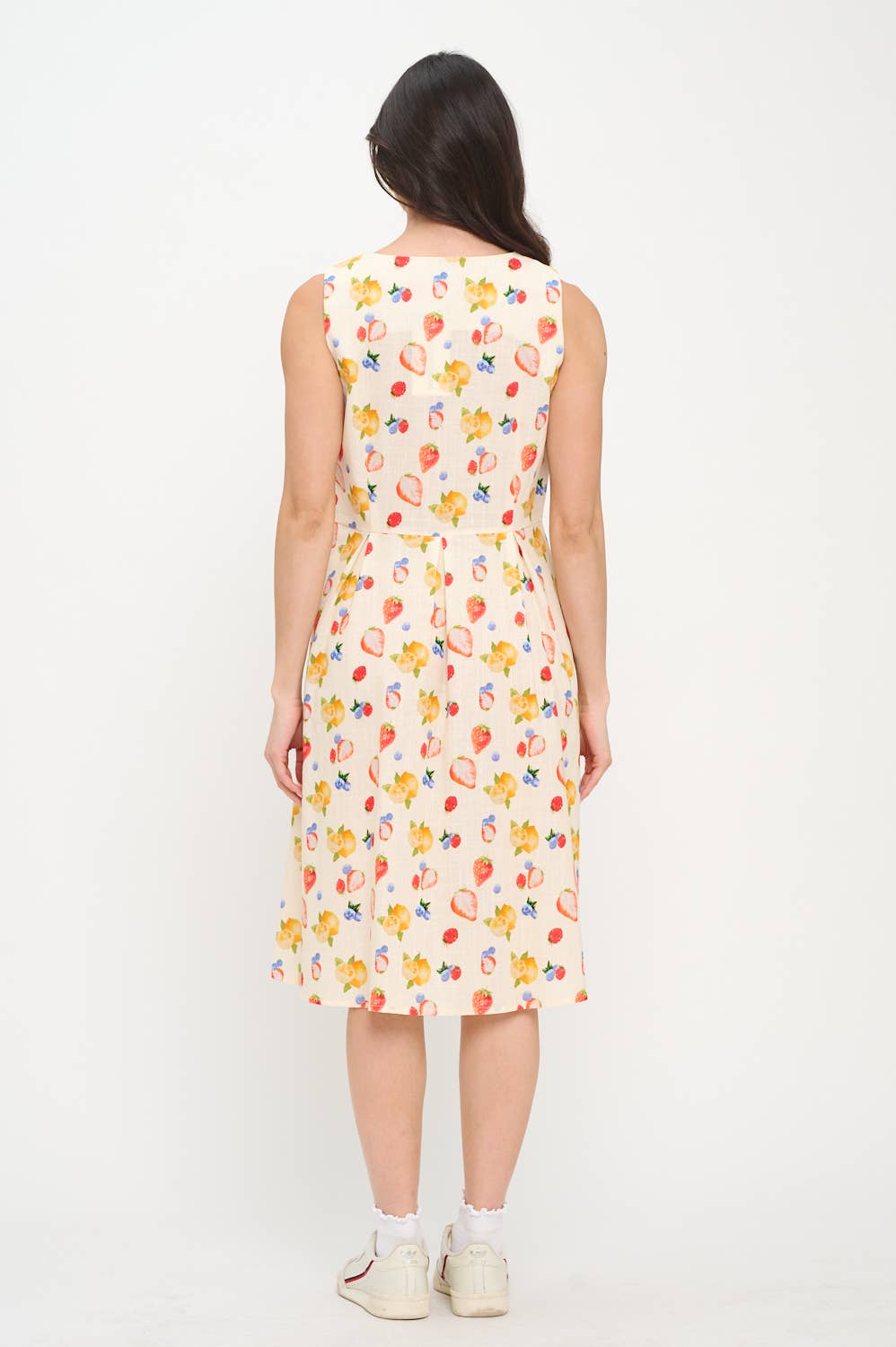 CITRUS & BERRIES PRINT DRESS