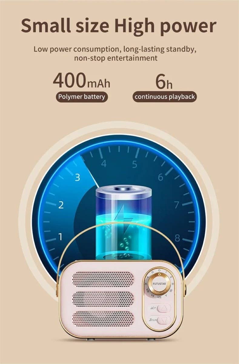 Retro Bluetooth Speaker Version 2