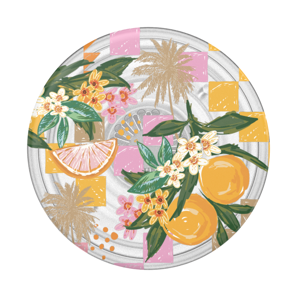 PopSockets Plant - Based Phone Grip - Fruity Oil Cloth