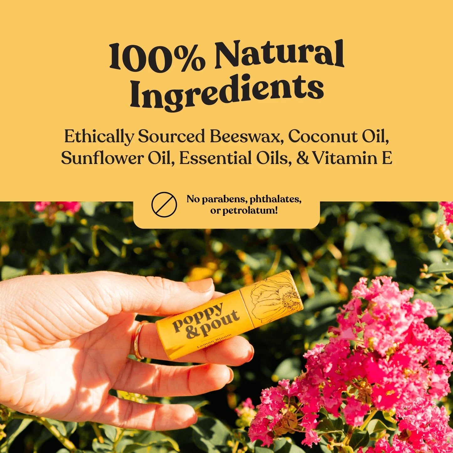Poppy & Pout Island Coconut Lip Balm