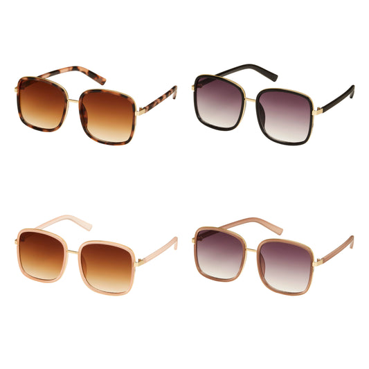 1347 - Jade Chic Square Sunglasses