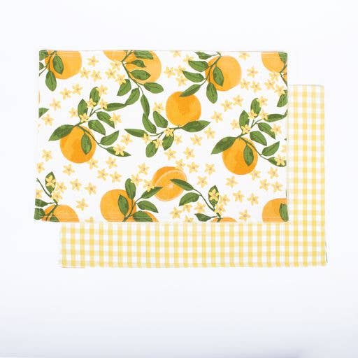 Orange Grove Reversible Placemat