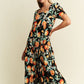 Orange Grove Dress with Pockets