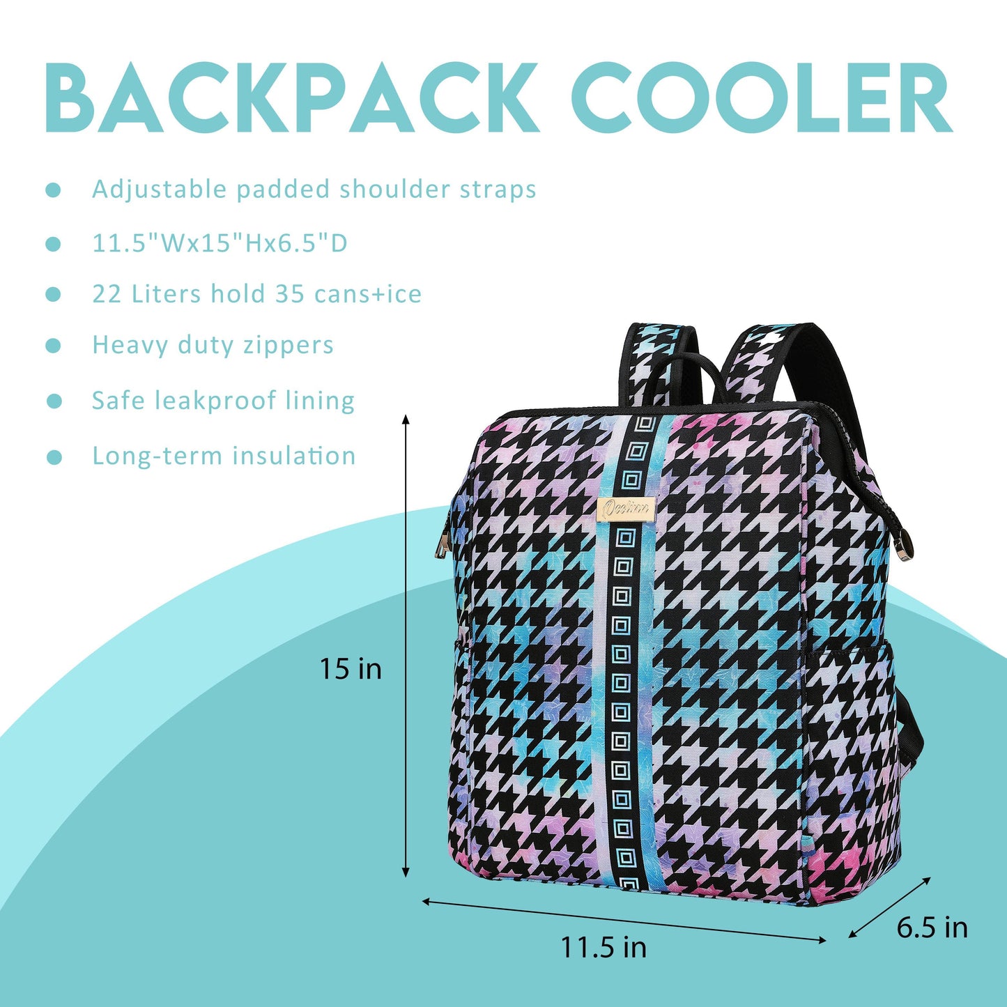 Blooming Backpack Cooler