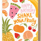 Fruity Birthday Greeting Card
