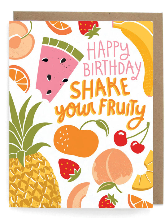 Fruity Birthday Greeting Card
