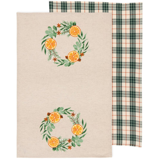 Cedar & Citrus Dishtowel Set