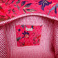 Botanical Velvet Quilted Tote Bag