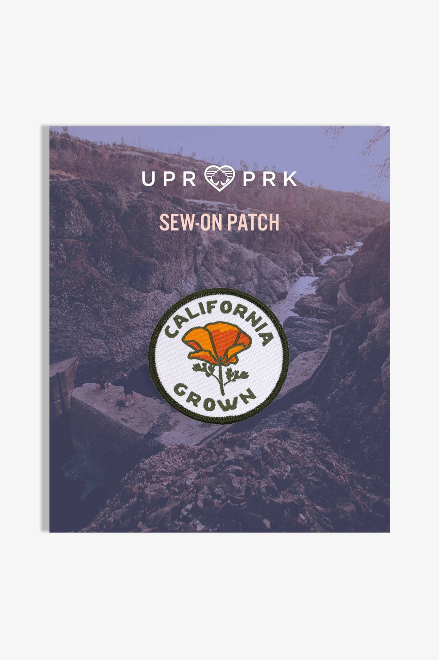 California Grown Sew On Patch