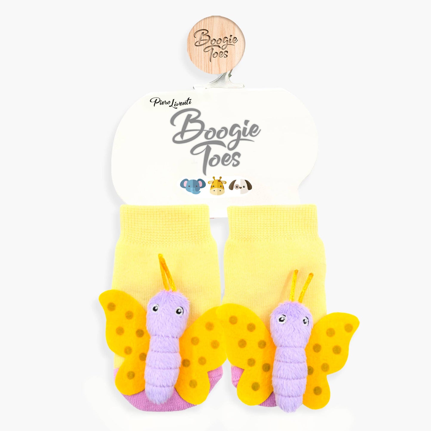 Butterfly Boogie Toes Rattle Socks