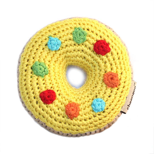 Donut Rattle - Yellow