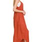 Wide Leg Rayon Challis Jumpers