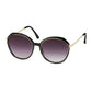 1306 NEW Jade - Round Metal Inlay Women's Sunglasses