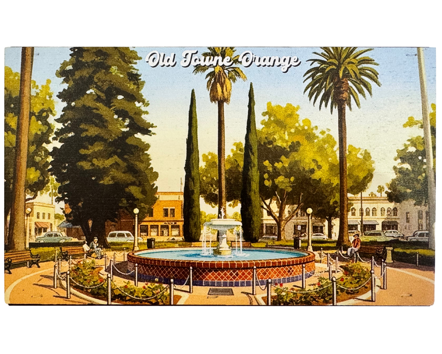 Orange Puzzle Wooden Keepsake Box