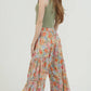 Flower Wide Leg Pants