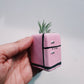 Retro Fridge Mini Planter with Air Plant