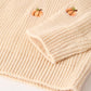 Fall Halloween & Thanksgiving Girls Pumpkin Embroidered Sweater +Bell Bottom Pants Set