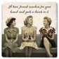 Coaster A True Friend Reaches For Your Hand