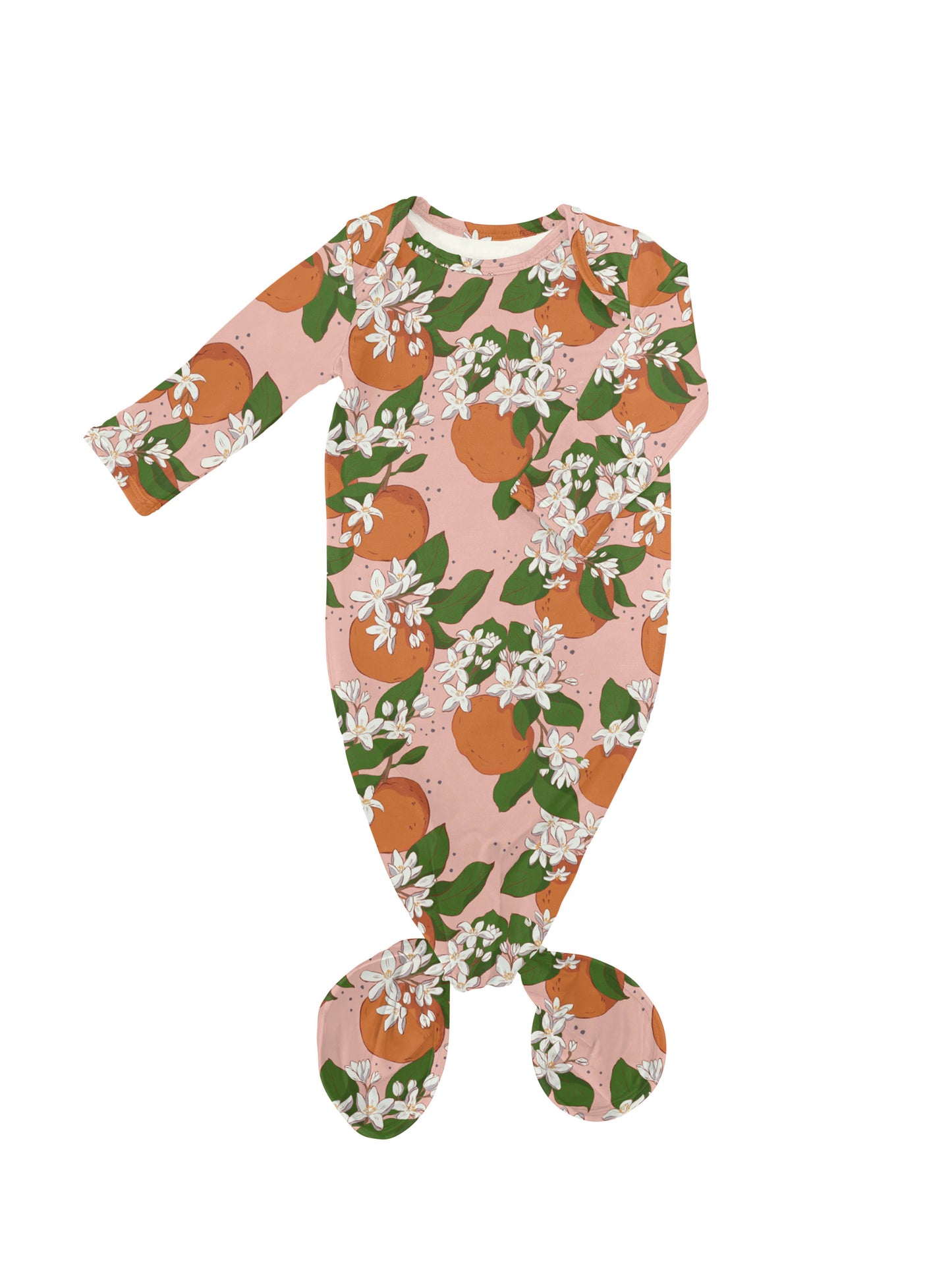 Orange Blossoms - Knotted Gown