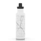 Custom Etched Orange Map Insulated Water Bottle- 21oz
