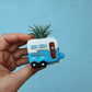 Vintage Camper Mini Planter with Air Plant