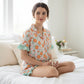 Bouquet Beauty Pajama Shorts Set