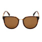 1303 - Jade Inlay Cat Eye Women's Sunglasses