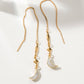 Dolce Luna Threader Earring - Moonstone