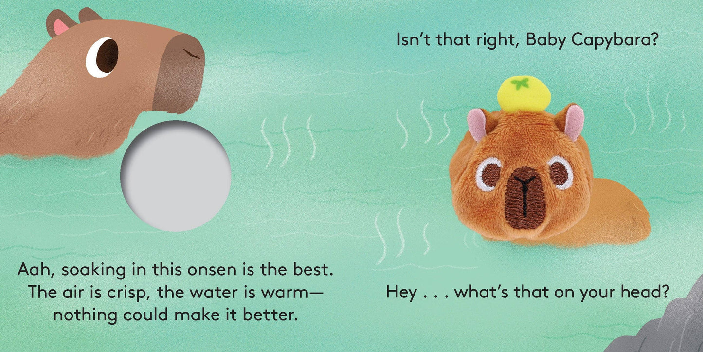 Baby Capybara: Finger Puppet Book