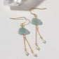 Cloud Nine Gemstone Drop Earring- Aquamarine