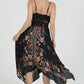 Smocked Waist Floral Maxi Dress