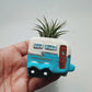 Vintage Camper Mini Planter with Air Plant