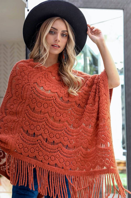 Cozy Scallop Lace Shawl