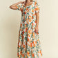 Orange Grove Dress with Pockets
