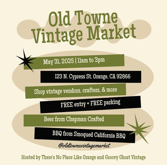 2025 Flyer for Old Towne Vintage Market