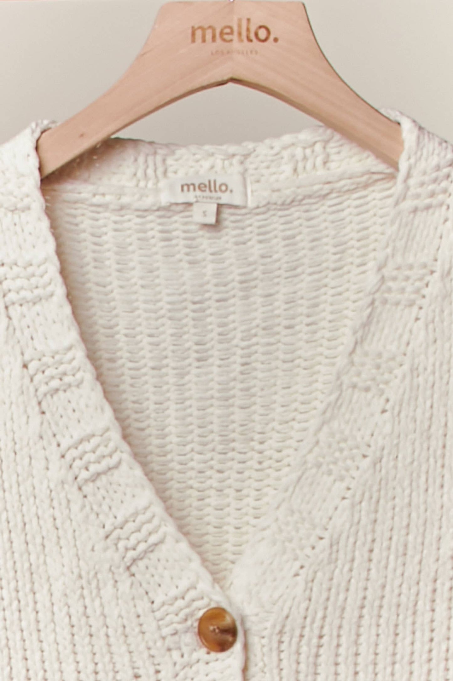 Sunflower Embroidered V Neck Cardigan